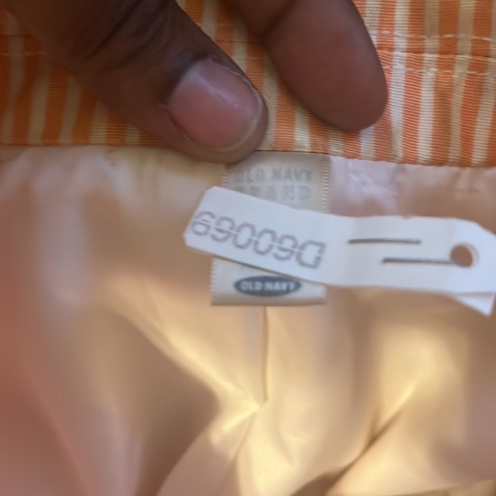 Orange PinStripe Blazer by Old Navy - Picture 5 of 5